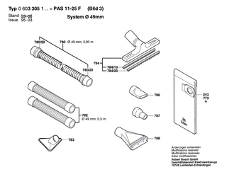 BOSCH Saugdüse Ø 35 MM | Ersatzteile für PAS 10-25 F | 1609201230