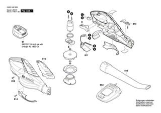 BOSCH Einschub-Akkupaket 18V, 1,5Ah, LI | Ersatzteile f�r ALB 18 LI, PLI 18 LI - 2607336457