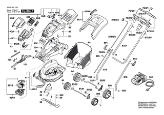 BOSCH Akku-Paket 36V, 2,6Ah, LI | Ersatzteile f�r ART 30-36 LI, ROTAK 37 LI (ERGOFLEX) - 2607336633