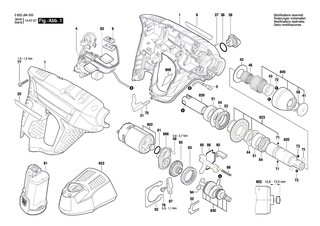 BOSCH Akku-Paket 10,8V, 1,5Ah LI | Ersatzteile f�r AHS 45-15 LI, AHS 35-15 LI - 2607336909