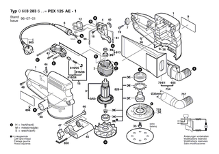 BOSCH Winkelschraubendreher DIN 911-4 | Ersatzteile f�r Winkelschleifer, ASG 52 - 2607950004