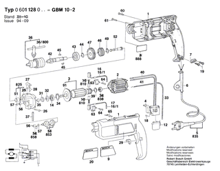 BOSCH Bohrfutterschl�ssel SG2 | Ersatzteile f�r GBM 13 HRE, Winkelbohrmaschine - 2607950007