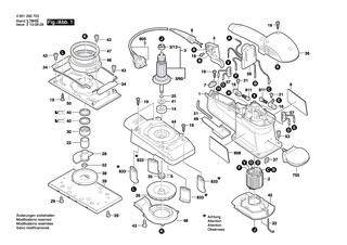 BOSCH Schwingplatte | Ersatzteile f�r GSS 230 AE - 2608000166