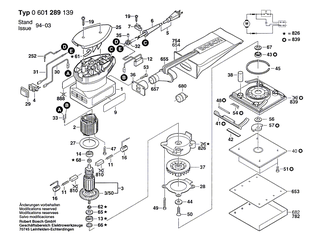 BOSCH Schwingplatte | Ersatzteile f�r GSS 14 - 2608000915