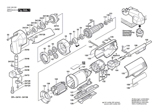 BOSCH Schaltschieber | Ersatzteile f�r GSC 1,6, GSC 16 - 2608001008