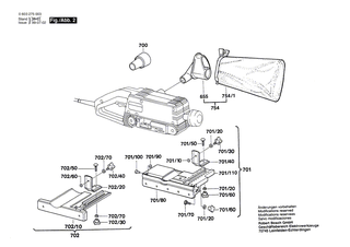 BOSCH Anschlagtr�ger | Ersatzteile f�r GHO 31-82, GHO 26-82 - 2608005015