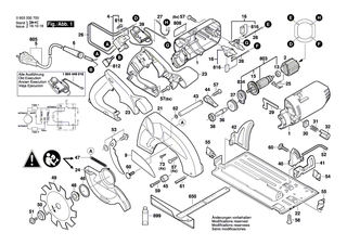 BOSCH Parallelanschlag | Ersatzteile für GKS 24 V, PKS 54 - 2608005036