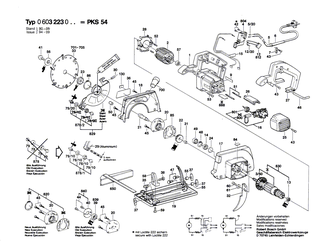 BOSCH Parallelanschlag | Ersatzteile für GKS 24 V, PKS 54 - 2608005036