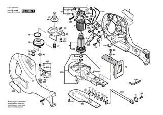 BOSCH Ausgleichgewicht | Ersatzteile f�r GSA 800 PE, PFZ 700 PE - 2608012009