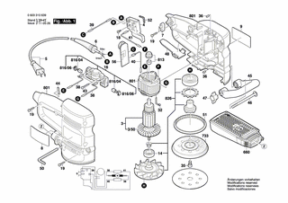 BOSCH Innensechskantschraube | Ersatzteile fr 3107DVS | 2603414062