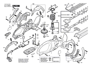 BOSCH Halter | Ersatzteile f�r AHS 55-24 S, AHS 400-24 T - 2608040167