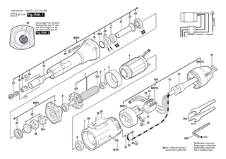 BOSCH Spannzange | Ersatzteile f�r Geradschleifer, Hf-Geradschleifer - 2608570016