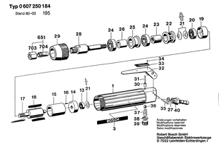 BOSCH Spannzange � 1/4 | Ersatzteile f�r 50 WATT-SERIE, 180 WATT-SERIE - 2608570072
