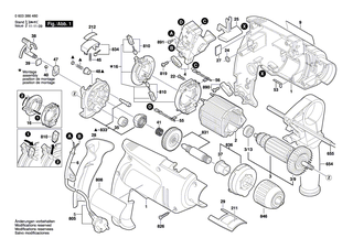 BOSCH Schnellspannbohrfutter | Ersatzteile f�r PSB 13 RE, PSB 550 RE - 2608572173