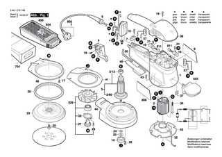 BOSCH Schleifteller Ø150 | Ersatzteile für GEX 150 TURBO, GEX 125-150 AVE - 2608601106