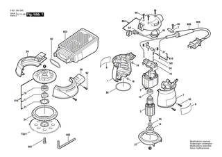 BOSCH Schleifteller | Ersatzteile f�r GEX 125 AC - 2608601901