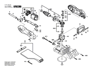 BOSCH Lagerblock | Ersatzteile f�r 1820, 9140 - 2609000041