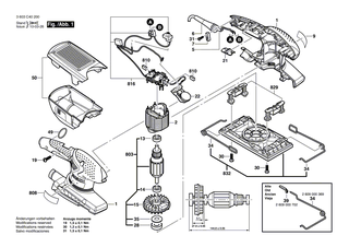 BOSCH Schaltschieber | Ersatzteile f�r PSS 200 A, PSS 200 AC - 2609000362