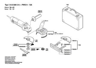 BOSCH Spiralfeder | Ersatzteile f�r PWS 9-125 | 1604652013