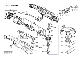 BOSCH Polschuh 220-230V | Ersatzteile f�r 9280, 9295 A1 - 2609000764