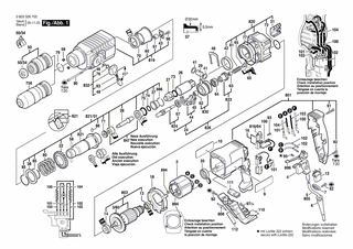 BOSCH Motorgehäuse GRUEN | Ersatzteile für PBH 240 RE | 1617000498