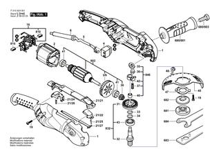 BOSCH Schalterknopf | Ersatzteile f�r 1820, 9140 - 2609001153