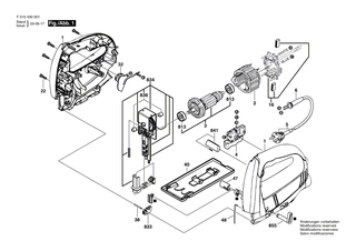 BOSCH Fussplatte | Ersatzteile f�r 4160, 4260 - 2609001205