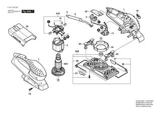 BOSCH Schwingbein | Ersatzteile f�r 7350, 7360 - 2609001312