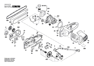 BOSCH Gest�nge | Ersatzteile f�r AKE 30 , AKE 35, AKE 40, AKE 35 - 2609001597