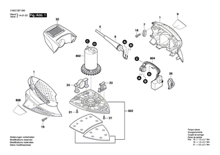 BOSCH Schalter | Ersatzteile f�r PSM 80 A, PSM 100 A - 2609001936