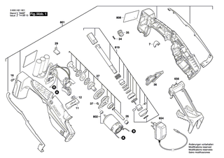 BOSCH Schaltfeder | Ersatzteile f�r KEO 10,8 LI, ART 23-18 LI - 2609001975