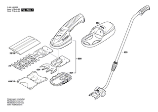 BOSCH Messerschutz LANG | Ersatzteile f�r ISIO - 2609001986
