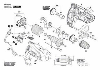 BOSCH Schnellspannbohrfutter | Ersatzteile für PSB 500, PSB 550 RE - 2609002051