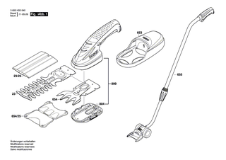 BOSCH Messersatz KURZ | Ersatzteile f�r ISIO - 2609002110