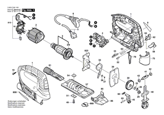 BOSCH Polschuh 220-240V | Ersatzteile f�r PST 800 PEL, PST 750 PE - 2609002169