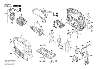 BOSCH Polschuh 220-240V | Ersatzteile f�r PST 800 PEL, PST 750 PE - 2609002169