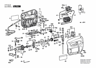 BOSCH Ausgleichscheibe 0,5 MM | Ersatzteile für PST 58 PE | 2600101612