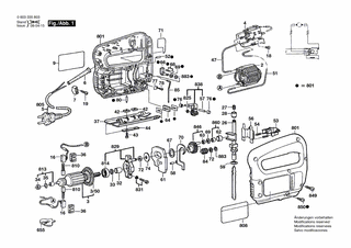 BOSCH Netzanschlussleitung EU 2,65m 2 x 1,0mm H05 RN-F | Ersatzteile für PST 65 PE | 1607000388