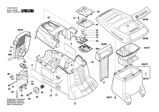 BOSCH Gummi-Ohrkissen | Ersatzteile f�r AXT 22 D, AXT 25 D - 2609002755