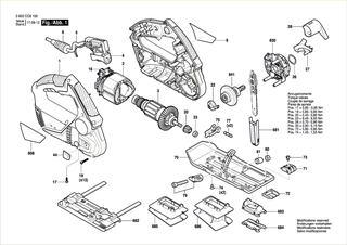 BOSCH Polschuh 220-240V | Ersatzteile f�r PSB 500 RE, PSB 530 RE - 2609002875