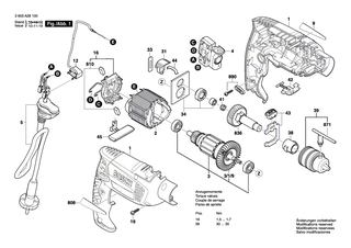 BOSCH Geh�useschale | Ersatzteile f�r PSB 650 RE, PSB 600 RE - 2609003128