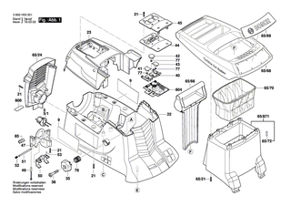 BOSCH Firmenschild AXT 25 TC | Ersatzteile f�r AXT 25 TC - 2609003153