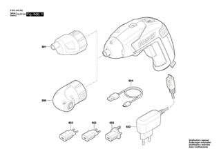 BOSCH Aufsatz | Ersatzteile für IXO 4, IXO 5 - 2609003218