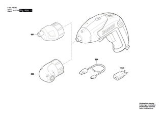 BOSCH Aufsatz | Ersatzteile für IXO 4, IXO 5 - 2609003218