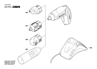 BOSCH Aufsatz | Ersatzteile für IXO 4, IXO 5 - 2609003218