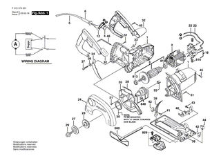 BOSCH Sttzschraube | Ersatzteile fr PKS 40, KS 5500 PLUS - 2609003647