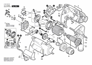 BOSCH Nadelhülse | Ersatzteile für PSB 570 RE | 2600914019