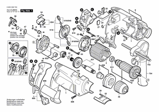BOSCH Blechschraube DIN 7981-ST2,9x13-C-H | Ersatzteile für PSB 6500 RE | 2910611006