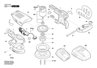 BOSCH Scheibe | Ersatzteile fr PEX 300 AE - 2609004690