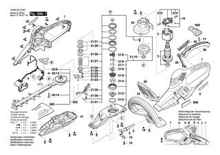 BOSCH Klinge 60 cm | Ersatzteile für AHS 60-26 - 2609005914